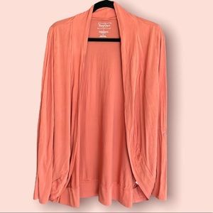 Motherhood Maternity Open-Front Cardigan- Large